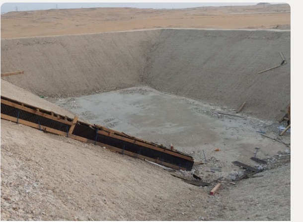 Shedgum NGL Gas Well-Head Burn Pit
